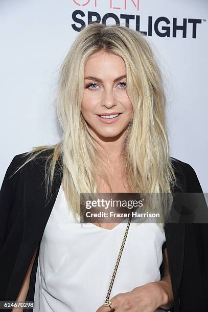 Actress/Dancer Julianne Hough attends Open Spotlight at The Oasis during Airbnb Open LA - Day 3 on November 19, 2016 in Los Angeles, California.