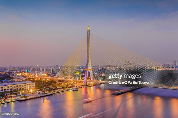 rama viii bridge - nopz stock pictures, royalty-free photos & images