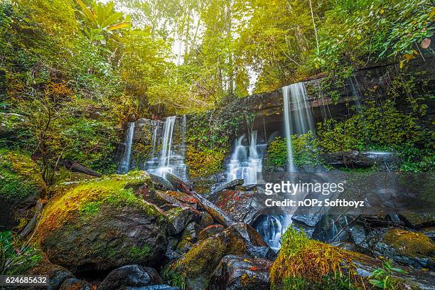 paradorn waterfall - nopz stock pictures, royalty-free photos & images