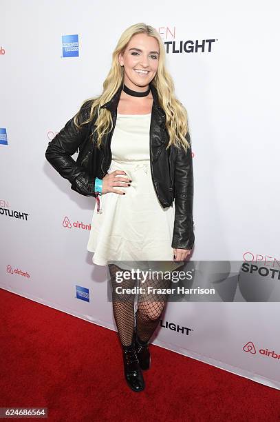 Actress Rydel Lynch attends Open Spotlight at The Oasis during Airbnb Open LA - Day 3 on November 19, 2016 in Los Angeles, California.