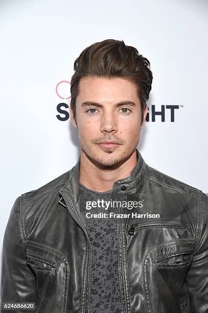 Actor Josh Henderson attends Open Spotlight at The Oasis during Airbnb Open LA - Day 3 on November 19, 2016 in Los Angeles, California.