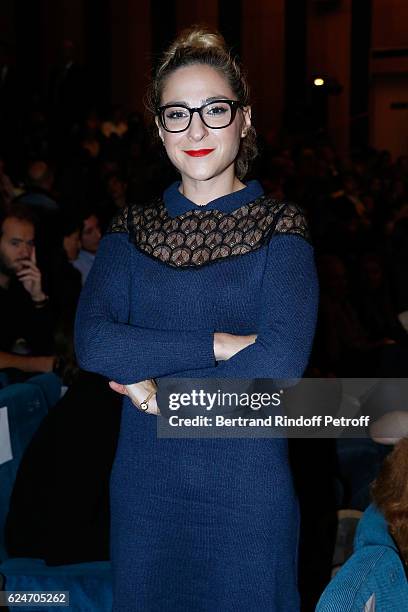 Actress Marilou Berry attends the "Allied - Allies"- Paris Premiere at Cinema UGC Normandie on November 20, 2016 in Paris, France.