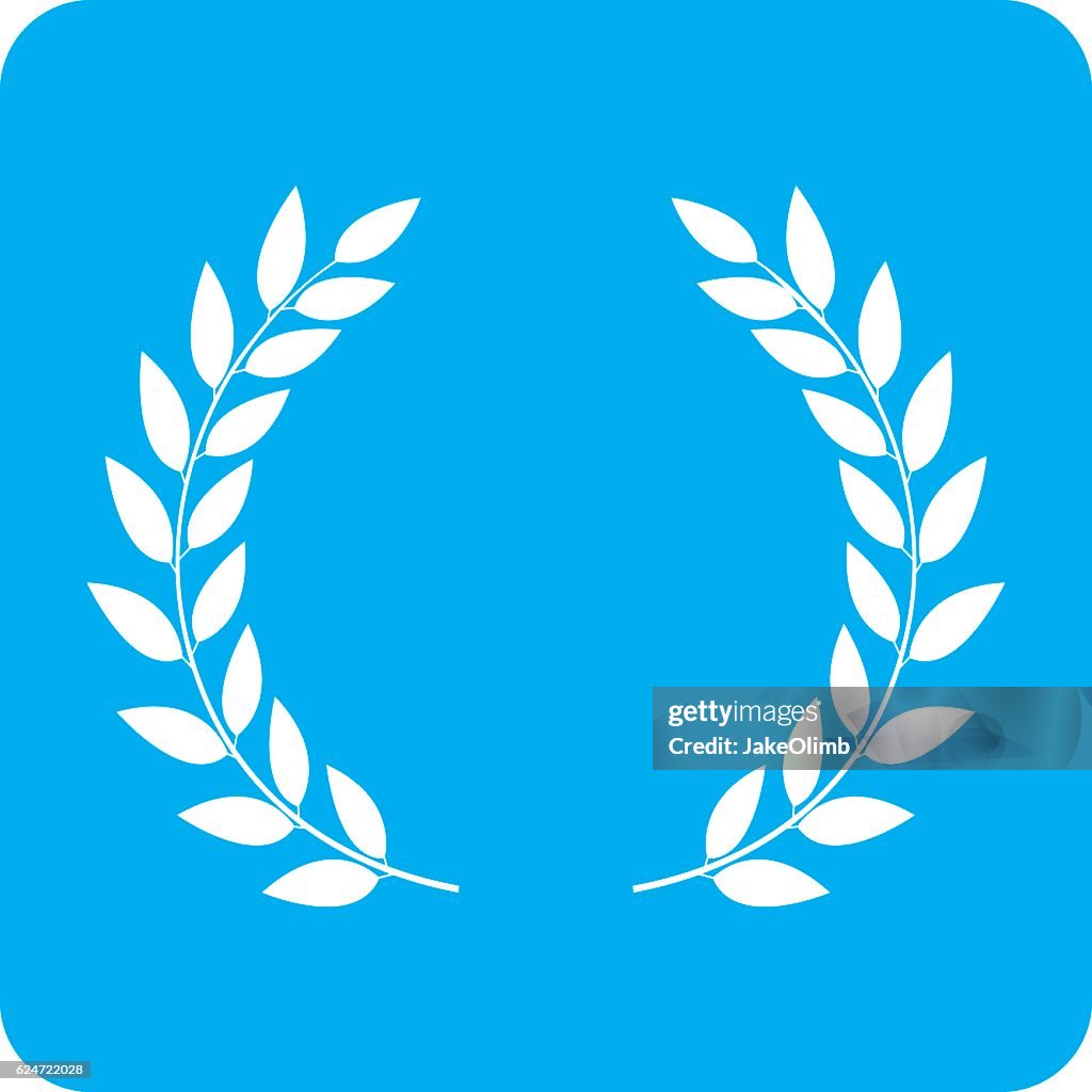 Laurels Icon Silhouette