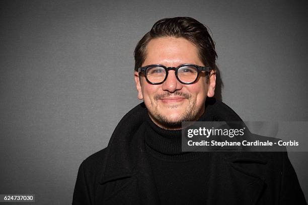 Matthias Van Khache attends the "Allied - Allies"- Paris Premiere at Cinema UGC Normandie on November 20, 2016 in Paris, France.