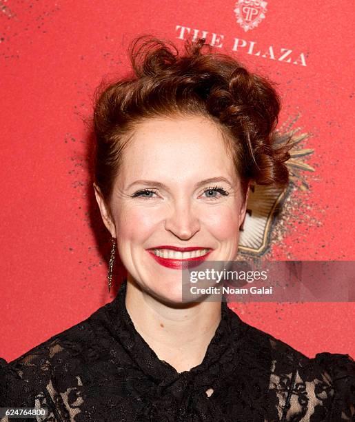 Grace McLean attends the after party for the 'Natasha, Pierre & The Great Comet Of 1812' opening night on Broadway at The Plaza Hotel on November 14,...