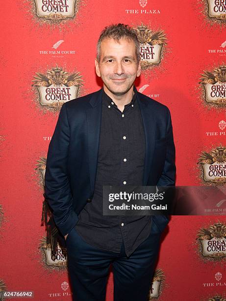 David Cromer attends the after party for the 'Natasha, Pierre & The Great Comet Of 1812' opening night on Broadway at The Plaza Hotel on November 14,...