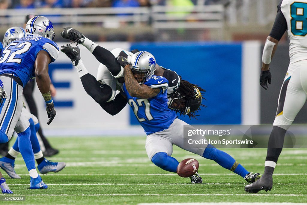 NFL: NOV 20 Jaguars at Lions