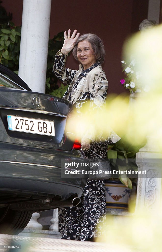 Fernando Gomez-Acebo's Son Christening In Madrid