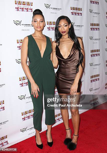 Artist / Actress Bria Murphy and Shayne Murphy attend the debut gallery opening of Bria Murphy's "Subconscious" at Los Angeles Contemporary...