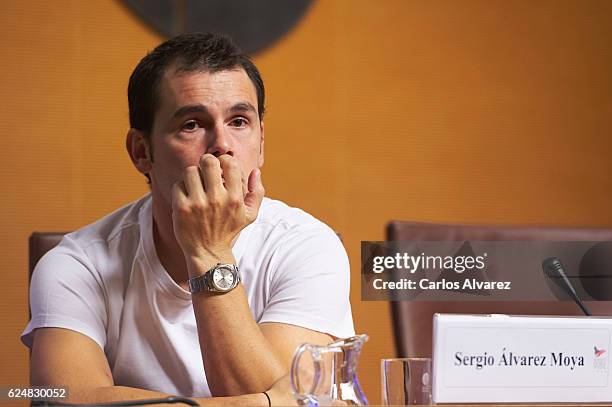 Sergio Alvarez Moya attends Madrid Horse Week 2016 presentation at Ifema on November 21, 2016 in Madrid, Spain.