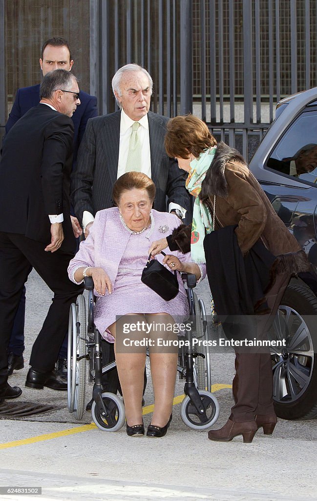 Fernando Gomez-Acebo's Son Christening In Madrid