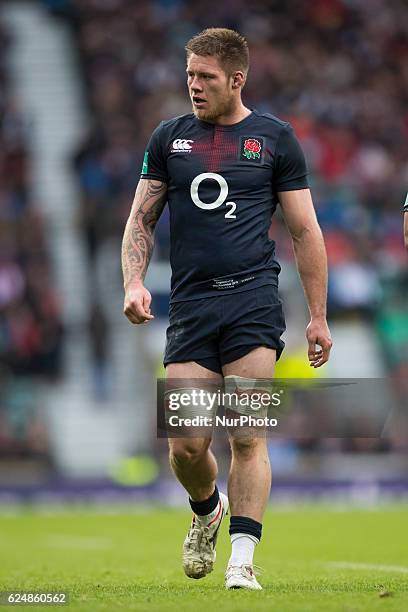 Teimana Harrison of England during Old Mutual Wealth Series between England and Fiji played at Twickenham Stadium, London, November 19th 2016