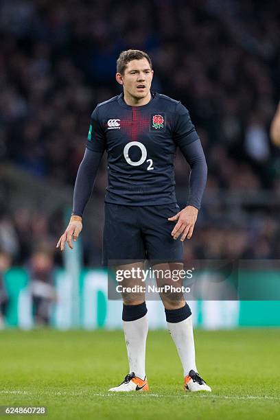 Alex Goode of England during Old Mutual Wealth Series between England and Fiji played at Twickenham Stadium, London, November 19th 2016