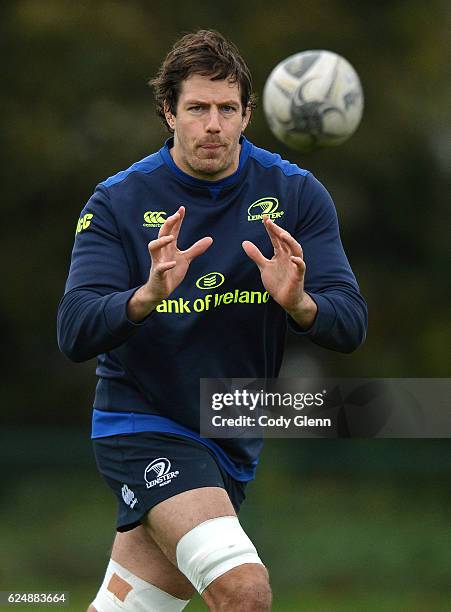 Dublin , Ireland - 21 November 2016; Mike McCarthy of Leinster during squad training at UCD in Dublin.