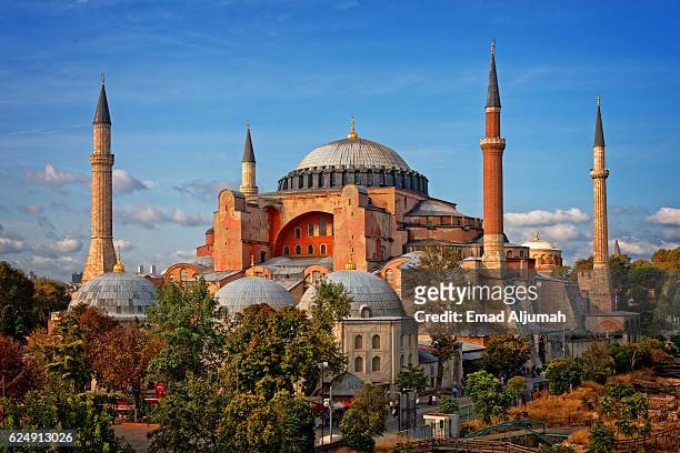 hagia sophia (ayasofya), istanbul, turkey - istanbul stock pictures, royalty-free photos & images