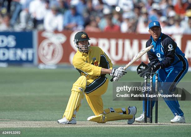 Damien Martyn of Australia batting during the 3rd NatWest Series One Day International between England and Australia at the County Ground, Bristol,...