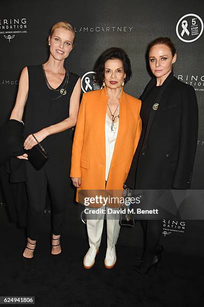 Eva Herzigova, Bianca Jagger and Stella McCartney attend a VIP screening of the award-winning documentary "Sonita" hosted by Francois-Henri Pinault,...