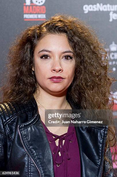 Yohana Cobo attends 'Los Del Tunel' premiere during the Madrid Premiere Week at Callao Cinema on November 21, 2016 in Madrid, Spain.