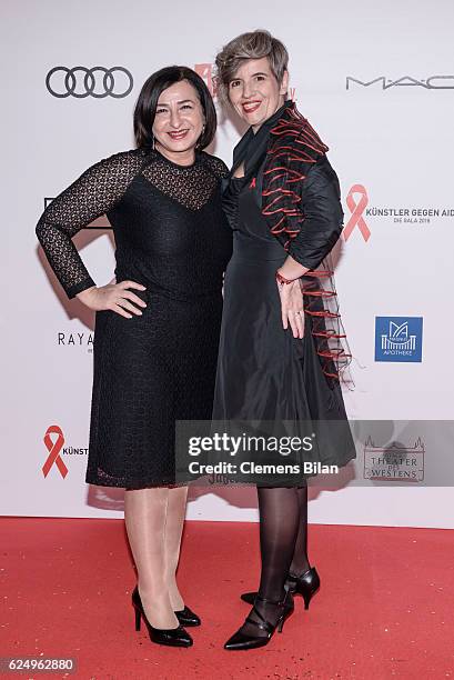Dilek Kolat attends the Artists Against Aids Gala at Stage Theater des Westens on November 16, 2016 in Berlin, Germany.