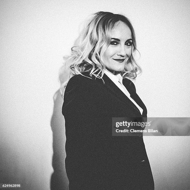 Katherine Mehrling attends the Artists Against Aids Gala at Stage Theater des Westens on November 16, 2016 in Berlin, Germany.