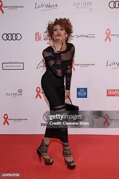 Ikenna Beney Amaechi attends the Artists Against Aids Gala at Stage Theater des Westens on November 16, 2016 in Berlin, Germany.