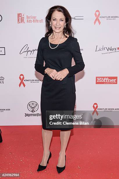 Daniela Ziegler attends the Artists Against Aids Gala at Stage Theater des Westens on November 16, 2016 in Berlin, Germany.