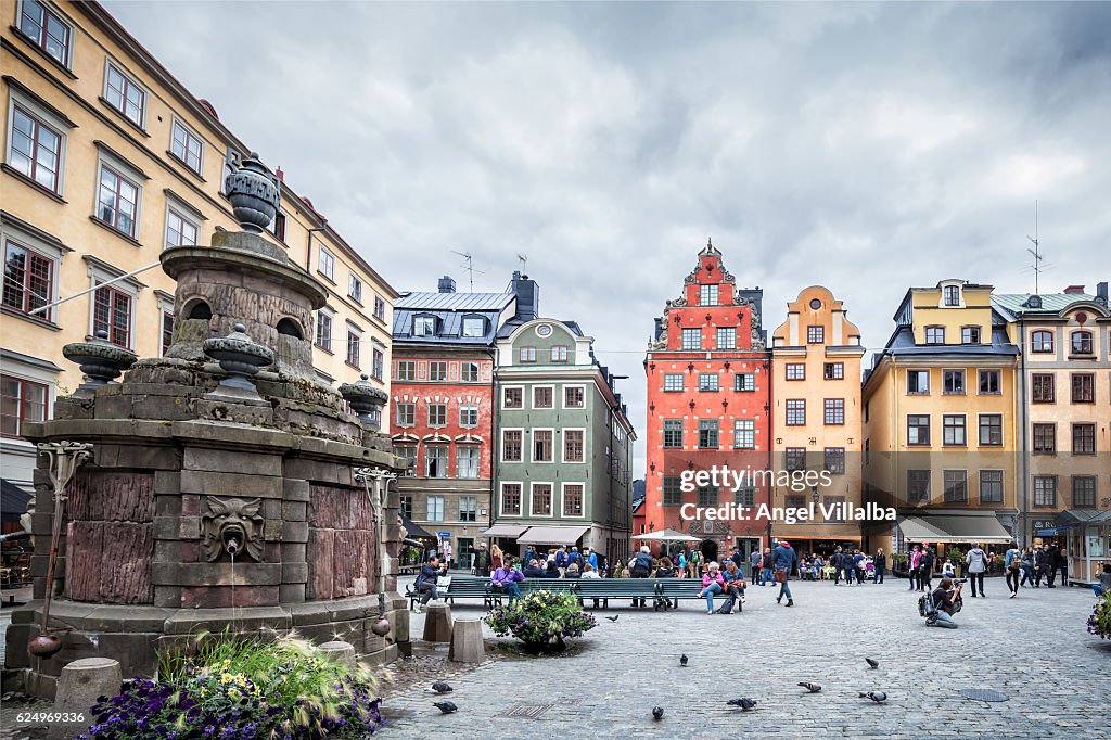 Stockholm: Stortorget or "big square"