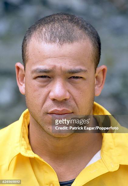 Andrew Symonds of Australia during the 2001 tour of England, at Lord's Cricket Ground, London, circa June 2001.