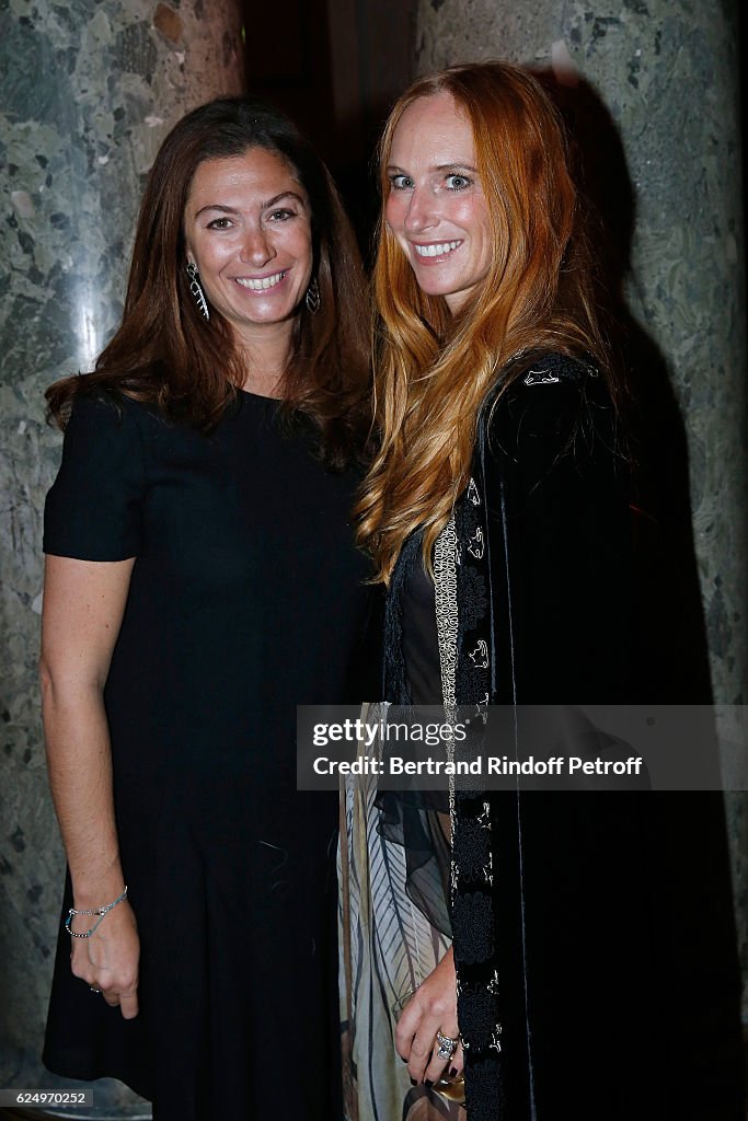 Cordelia de Castellane and Clelia D'aulan Benenati attend the "Diner ...