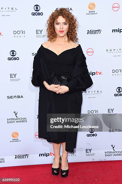 Bernadette Peters attends the 44th International Emmy Awards at New York Hilton on November 21, 2016 in New York City.