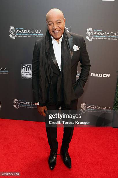 Singer-songwriter Peabo Bryson attends the Thurgood Marshall College Fund 28th Annual Awards Gala at Washington Hilton on November 21, 2016 in...