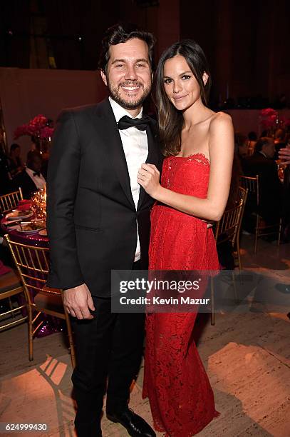 Scott Sartiano and Allie Rizzo attend 2016 Angel Ball hosted by Gabrielle's Angel Foundation For Cancer Research on November 21, 2016 in New York...