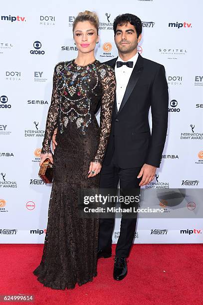 Grazi Massafera attends the 44th International Emmy Awards at New York Hilton on November 21, 2016 in New York City.