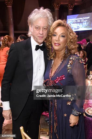 Sir Bob Geldof and Founder Denise Rich attend the 2016 Angel Ball