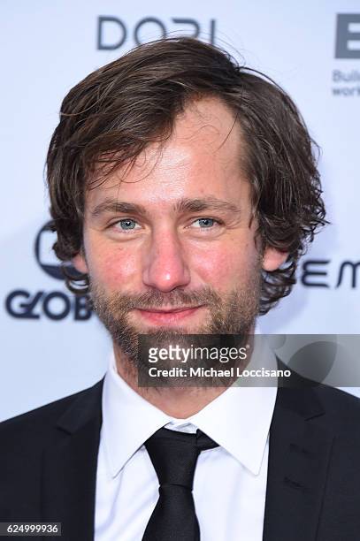 Florian Stetter attends the 44th International Emmy Awards at New York Hilton on November 21, 2016 in New York City.