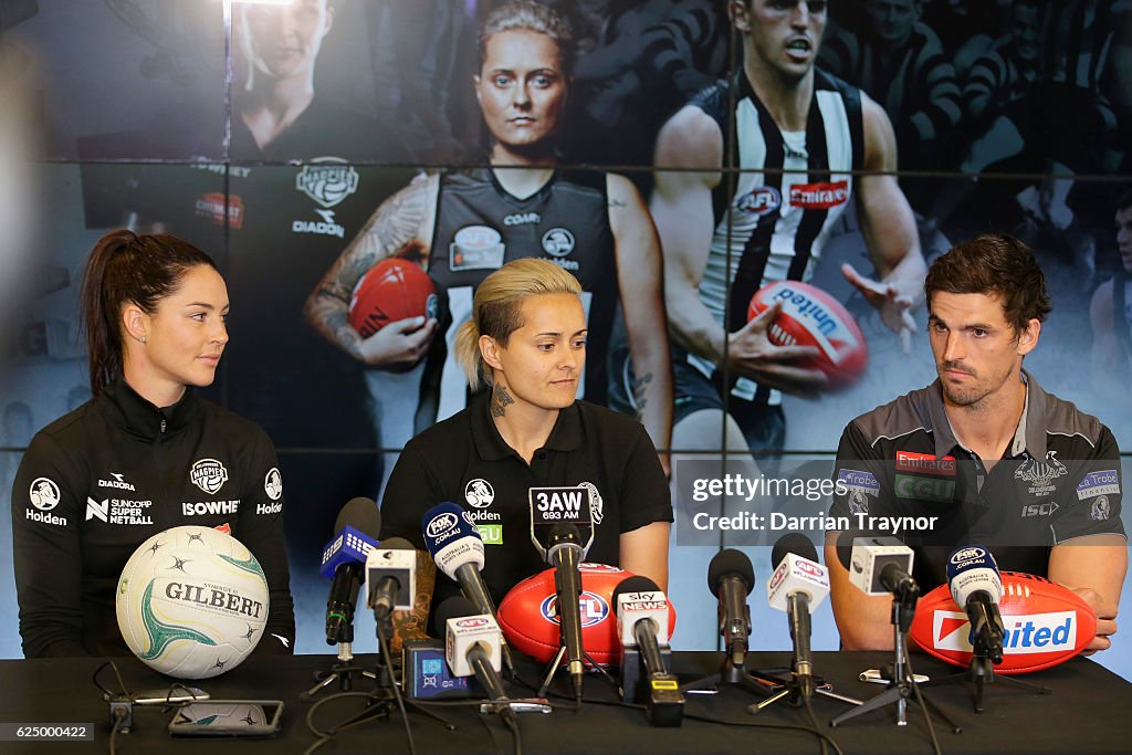 Collingwood Magpies Training Session