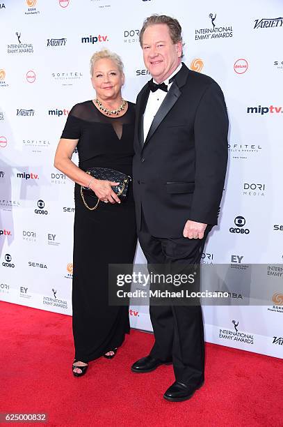 Ed Schultz attends the 44th International Emmy Awards at New York Hilton on November 21, 2016 in New York City.