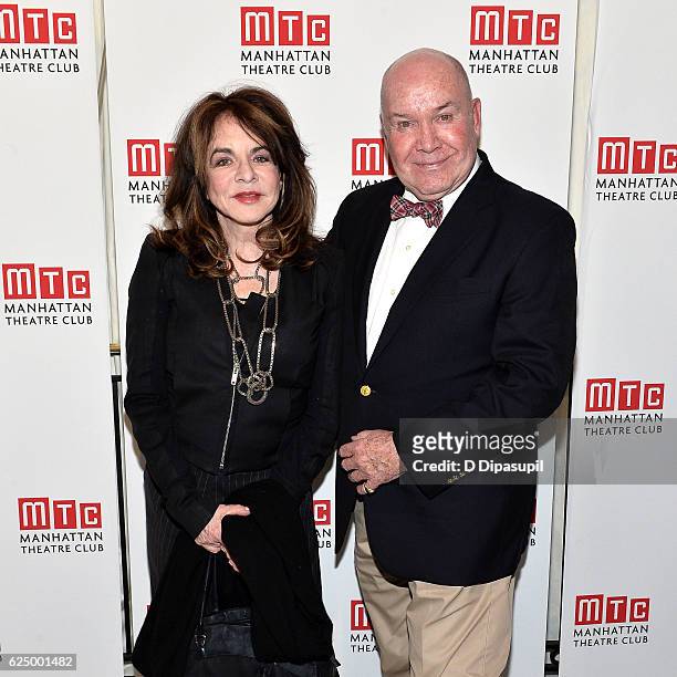 Stockard Channing and Jack O'Brien attend the 2016 Manhattan Theatre Club's Fall Benefit at 583 Park Avenue on November 21, 2016 in New York City.