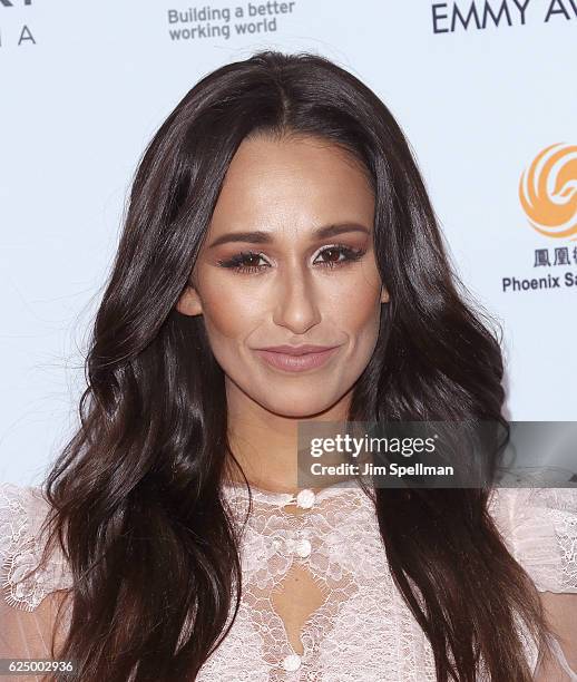 Actress Rita Pereira attends the 2016 International Emmy Awards at New York Hilton on November 21, 2016 in New York City.