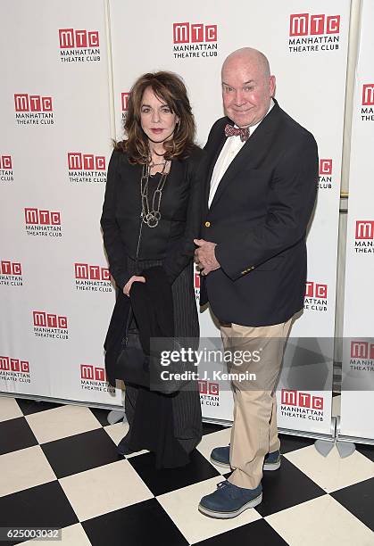 Actress Stockard Channing and actor Jack O'Brien attend the 2016 Manhattan Theatre Club's Fall Benefit at 583 Park Avenue on November 21, 2016 in New...