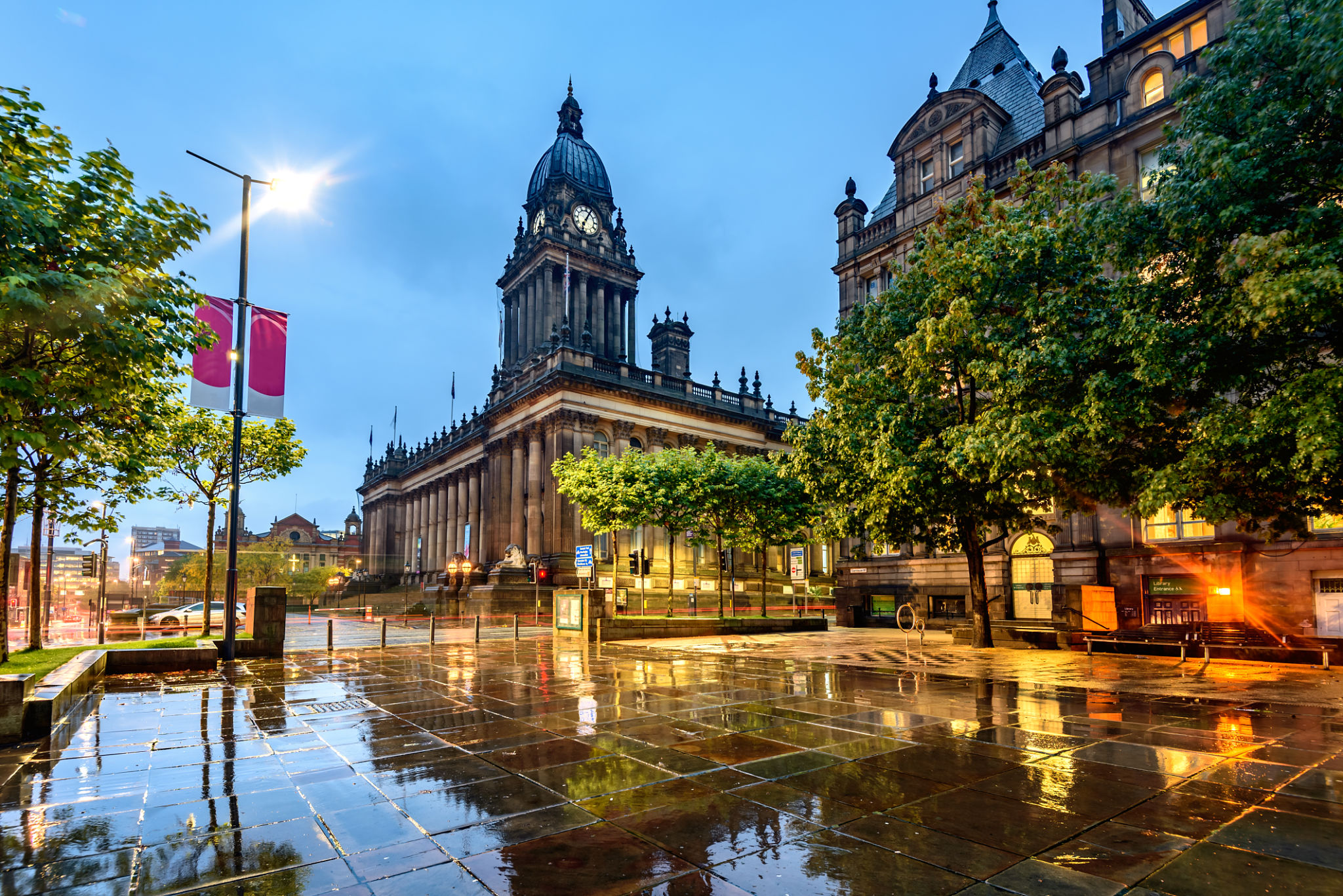 Leeds cityscape