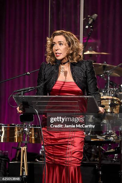 Honoree Heloise Pratt attends the 2016 Angel Ball hosted by Gabrielle's Angel Foundation For Cancer Research on November 21, 2016 in New York City.