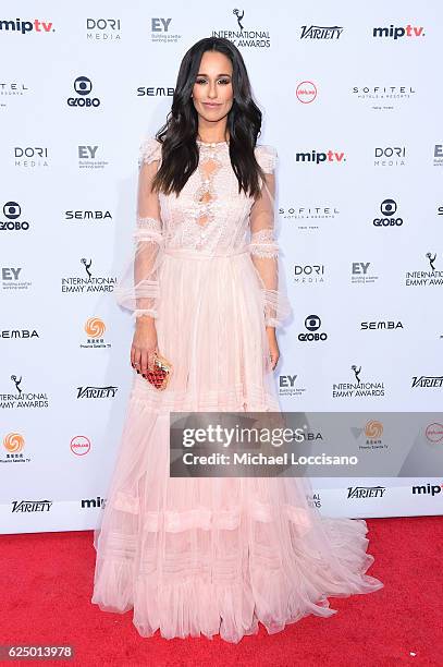 Rita Pereira attends the 44th International Emmy Awards at New York Hilton on November 21, 2016 in New York City.