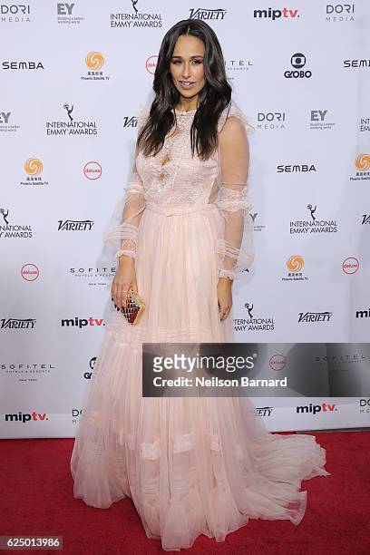 Rita Pereira attends the 44th International Emmy Awards at New York Hilton on November 21, 2016 in New York City.