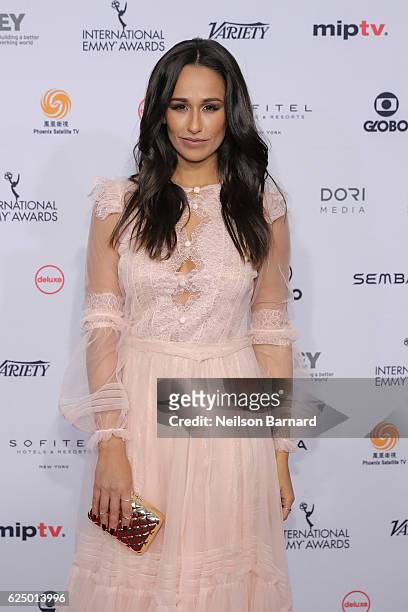 Rita Pereira attends the 44th International Emmy Awards at New York Hilton on November 21, 2016 in New York City.