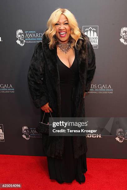 Comedian Kym Whitley attends the Thurgood Marshall College Fund 28th Annual Awards Gala at Washington Hilton on November 21, 2016 in Washington, DC.