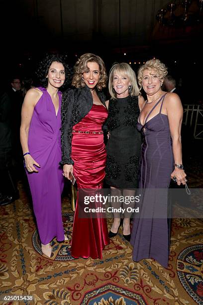 Amit Holckner, Michelle Levine and Yola Rose attend the 2016 Angel Ball hosted by Gabrielle's Angel Foundation For Cancer Research on November 21,...