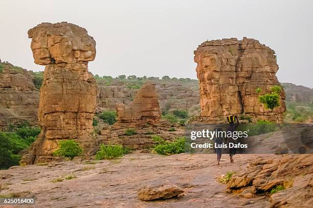 dogon country - dogon stock pictures, royalty-free photos & images
