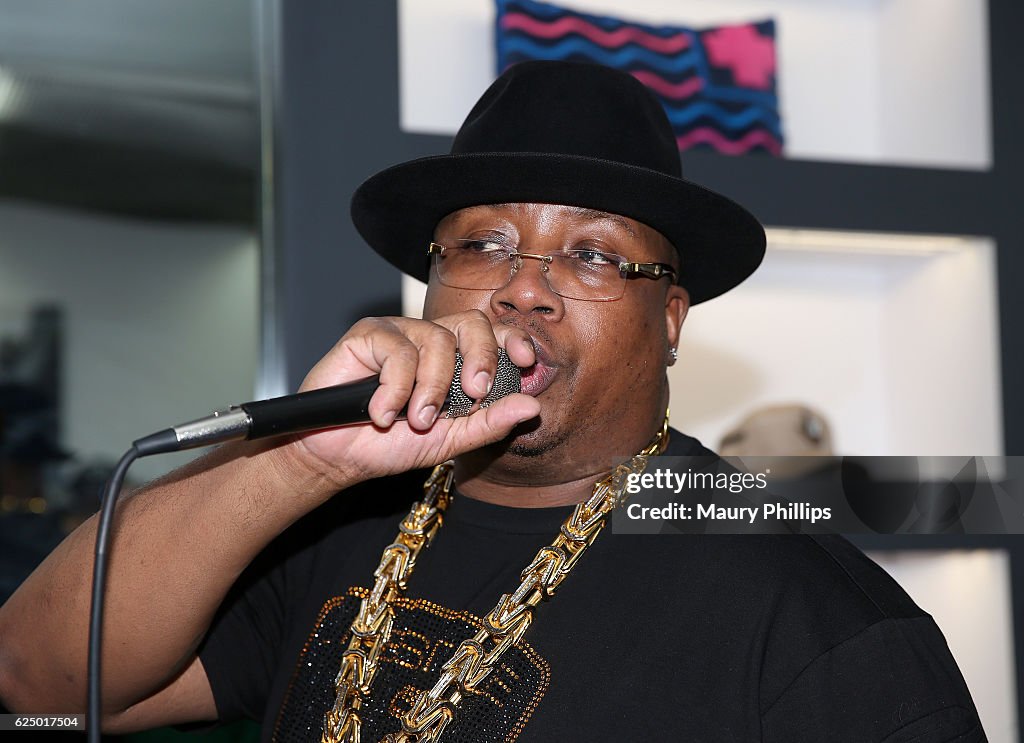 E40 Rapper E40 arrives at
