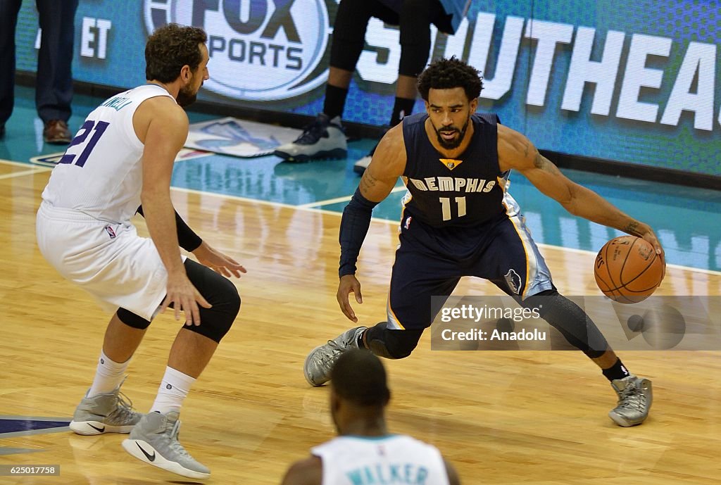 Memphis Grizzlies vs Charlotte Hornets: NBA